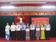 Bế giảng và trao bằng Tốt nghiệp lớp Trung cấp Lý luận Chính trị - Hành chính khóa 67 và khóa 68, năm học 2019 - 2020