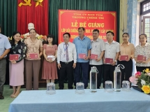 Bế giảng Lớp bồi dưỡng lãnh đạo, quản lý cấp phòng và tương đương  khóa 5 -  năm 2024 