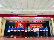 Bế giảng Lớp bồi dưỡng nghiệp vụ công tác văn phòng cán bộ Đoàn, Hội, Đội - Năm 2025