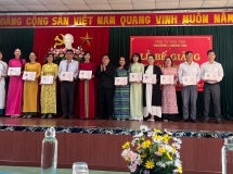 Bế giảng Lớp Trung cấp Lý luận chính trị K93, 94 hệ tập trung,khóa học 2023