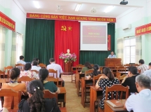 Đảng bộ trường Chính trị tỉnh Kon Tum tổ chức Hội nghị Sơ kết công tác Đảng bộ 6 tháng đầu năm 2020