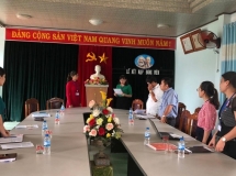 Lễ kết nạp đảng viên mới của Chi bộ Xây dựng Đảng – Nhà nước và pháp luật