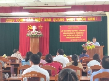 Khai giảng lớp Bồi dưỡng cập nhật kiến thức cho cán bộ thuộc diện Ban Thường vụ Huyện ủy, Quận ủy, Thành ủy, Thị ủy và tương đương quản lý, lớp thứ 07 - năm 2023