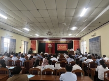 Lớp bồi dưỡng nghiệp vụ công tác tín ngưỡng, tôn giáo cho cán bộ, công chức cấp huyện và cấp xã - năm 2024