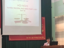 Phổ biến, tuyên truyền pháp luật quý III năm 2020
