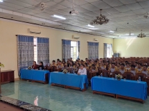 Đón tếp Đoàn cán bộ viên chức và Học viên lớp Trung cấp LLCT B51 Trường Chính trị tỉnh Long An nghiên cứu thực tế tại tỉnh Kon Tum -----