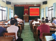 ĐẢNG ỦY, CÔNG ĐOÀN TRƯỜNG CHÍNH TRỊ TỔ CHỨC ĐỢT SINH HOẠT CHÍNH TRỊ, TƯ TƯỞNG VỀ NỘI DUNG TÁC PHẨM CỦA TỔNG BÍ THƯ NGUYỄN PHÚ TRỌNG VÀ PHÁT ĐỘNG HƯỞNG ỨNG NGÀY SÁCH VÀ VĂN HÓA ĐỌC VIỆT NAM NĂM 2023