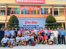        Tin hoạt động giao lưu bóng chuyền hơi chào mừng ngày Quốc tế phụ nữ 8/3