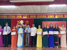 LỄ BẾ GIẢNG LỚP TRUNG CẤP LÝ LUẬN CHÍNH TRỊ K 90 VÀ K 91 (HỆ KHÔNG TẬP TRUNG), KHÓA HỌC 2022 - 2023