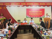 Tọa đàm khoa học và Hội nghị tổng kết công tác thi đua năm 2023 của Cụm thi đua các trường chính trị tỉnh khu vực Nam Trung bộ và Tây Nguyên
