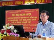Hội thảo khoa học "Phát triển biên giới đất liền khu vực miền Trung Việt Nam hiện nay: thực trạng, những vấn đề đặt ra và quan điểm, giải pháp"